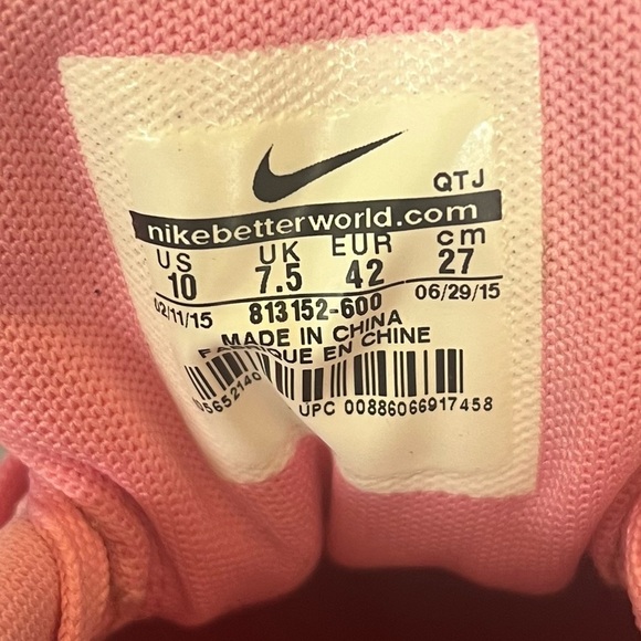 Nike Air Max Shanghai City "Must Win Cake" 813152-600 Pink Sz 10 - Picture 6 of 15